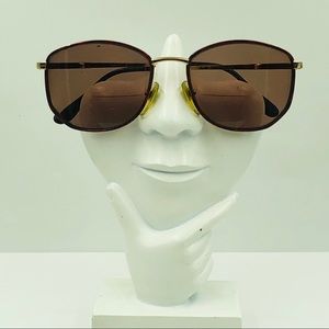 Cottet Gold Oval Sunglasses Frames